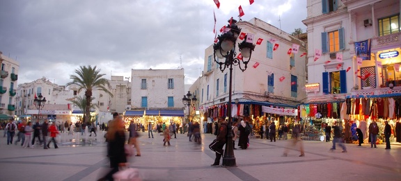 Tunicia Panoramica zoco tunez capital
